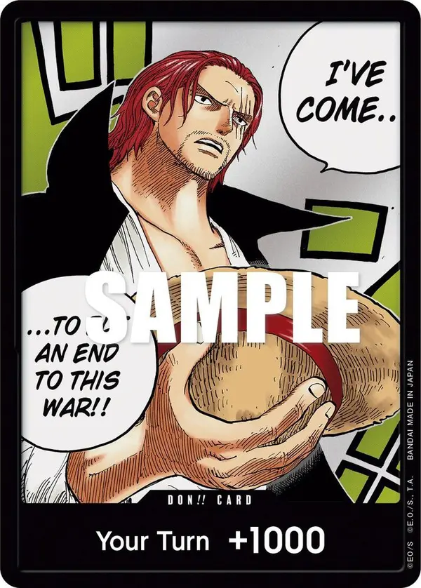 Carta DON!! Card (Manga)