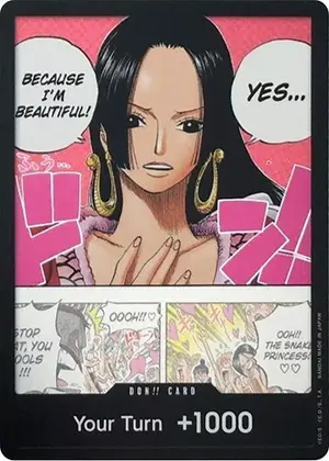 Carta DON!! Card (Boa Hancock) (Double Pack Set Vol. 4)