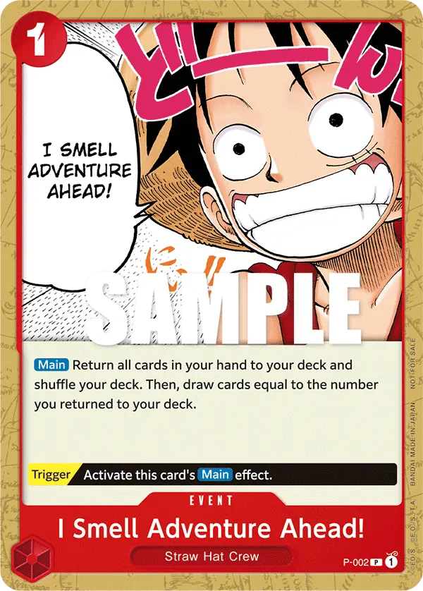 Carta I Smell Adventure!!! P-002