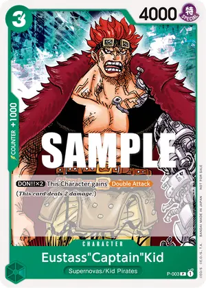 Carta Eustass"Captain"Kid P-003