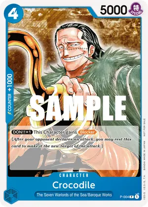 Carta Crocodile P-004