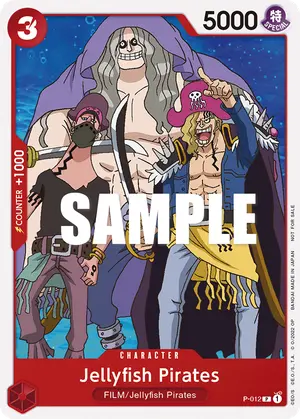 Carta Jellyfish Pirates P-012