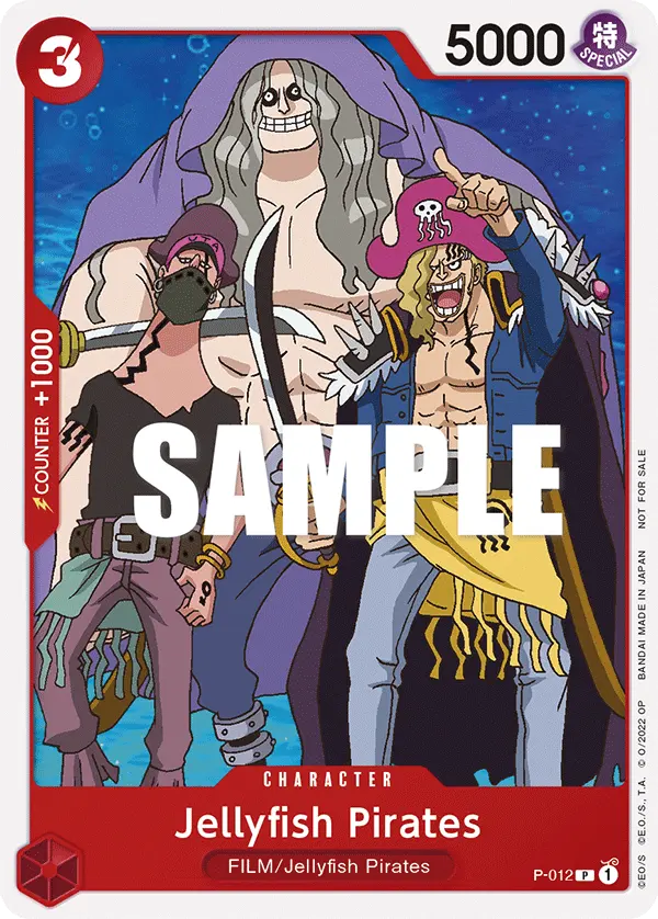 Jellyfish Pirates P-012 card