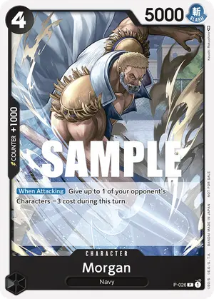 Carta Morgan P-026