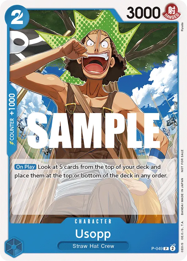 Carta Usopp P-049