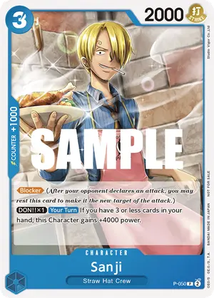 Carta Sanji P-050