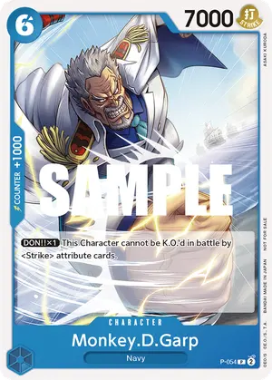 Carta Monkey.D.Garp P-054