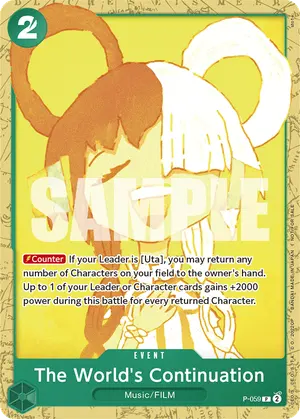 Carta The World's Continuation P-059