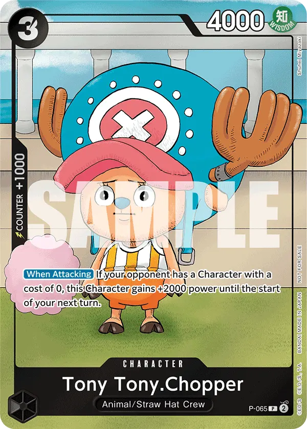 Carta Tony Tony.Chopper P-065