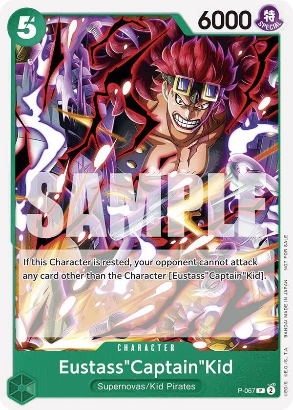 Carta Eustass"Captain"Kid P-067