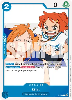 Carta Girl P-096