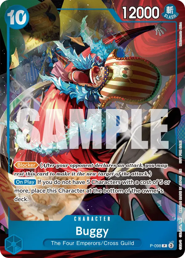 Buggy P-098 card