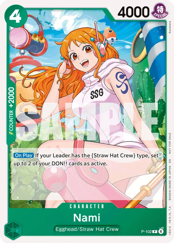 Nami P-102 card