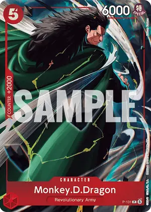 Carta Monkey.D.Dragon P-131