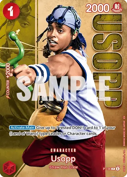 Carta Usopp P-136