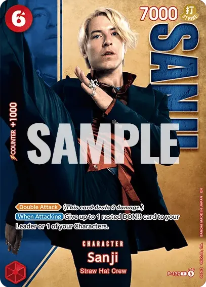Sanji P-137 card