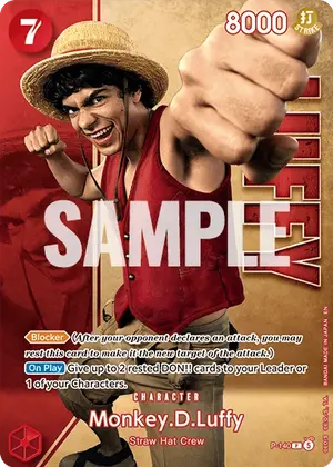 Carta Monkey.D.Luffy P-140