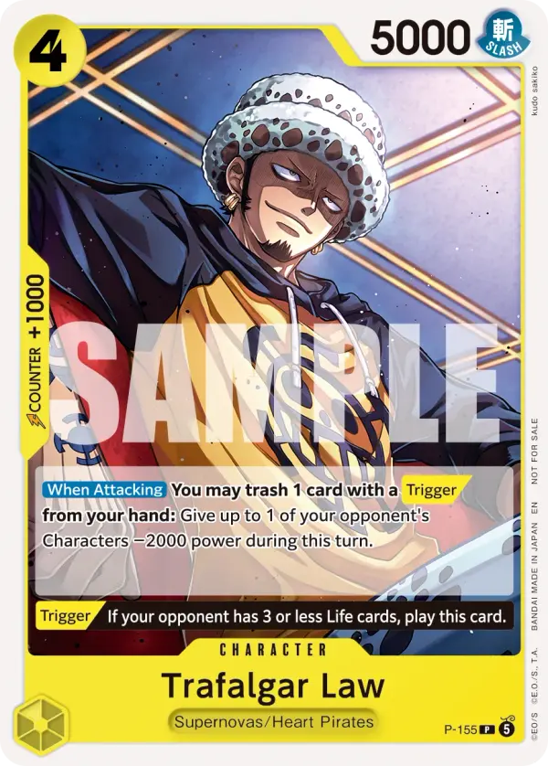 Carta Trafalgar Law P-155