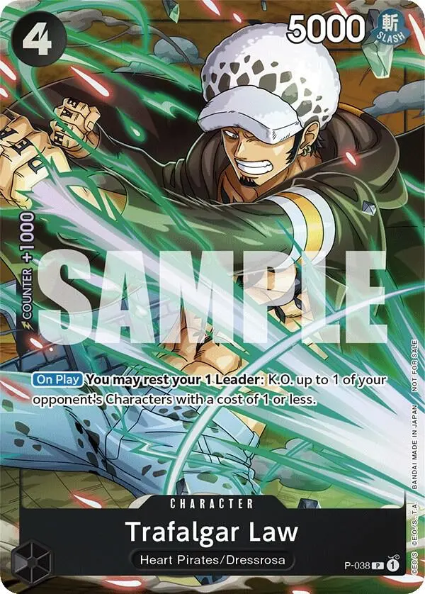Carta Trafalgar Law P-038