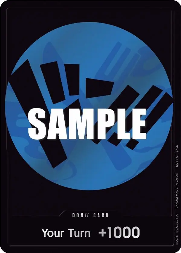 Carta DON!! Card (Blue)