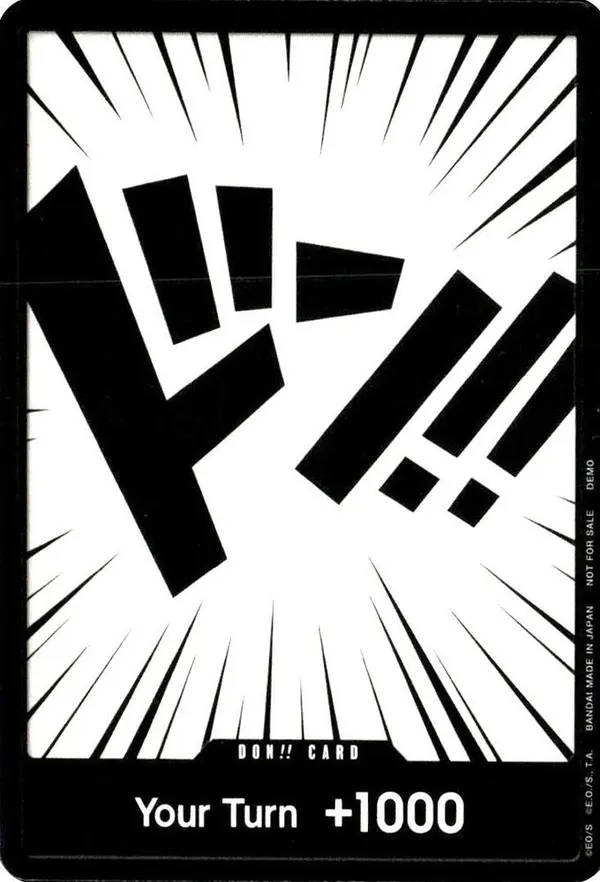 Carta DON!! Card (Demo Deck)