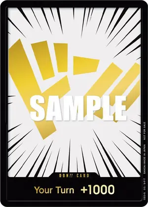 Carta DON!! Card (Gold)