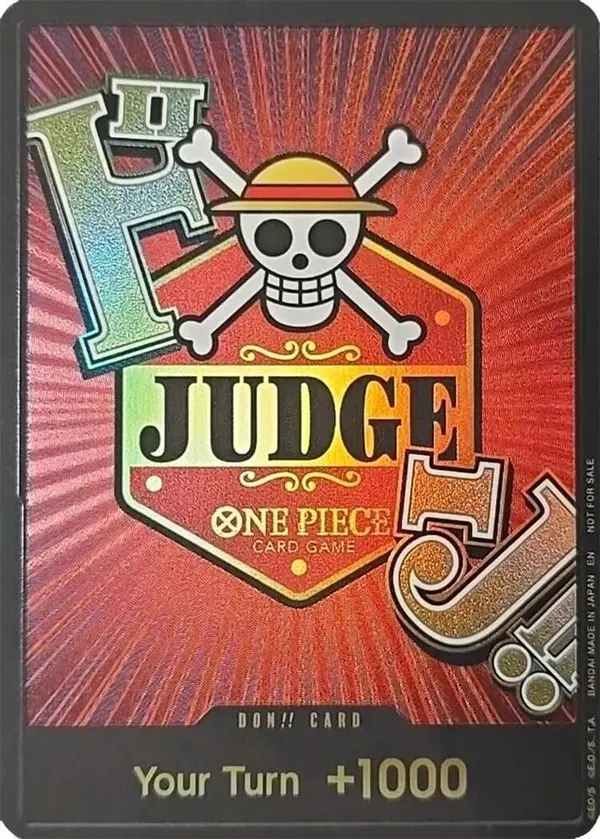 Carta DON!! Card (Judge Promo Championship 25-26)