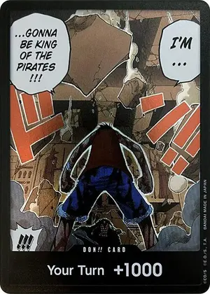 Carta DON!! Card (Luffy vs. Crocodile) (Devil Fruits Collection Vol. 1)