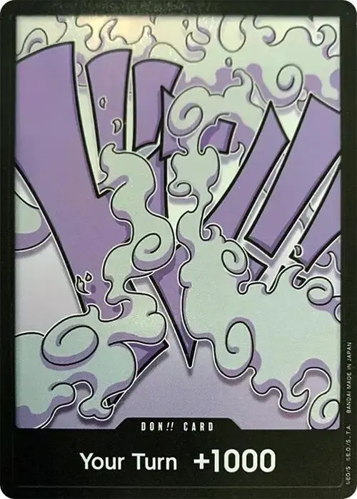 Carta DON!! Card (Tin Pack Set Vol. 1 -Monkey.D.Luffy-)