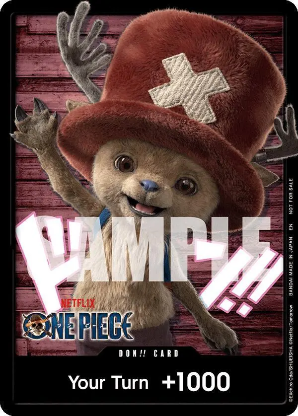 Carta DON!! Card (Netflix Tony Tony.Chopper)
