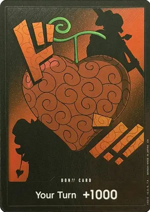 Carta DON!! Card (Op-Op Fruit) (Devil Fruits Collection Vol. 3)