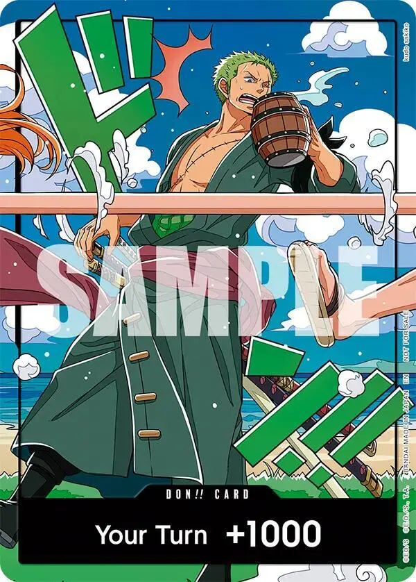 Carta DON!! Card (World United) (Zoro)