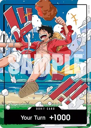 Carta DON!! Card (World United) (Luffy)