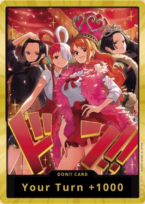 Carta DON!! Card (Heroines Special Set) (Gold)