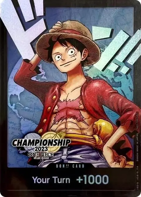Carta DON!! Card (Monkey.D.Luffy)