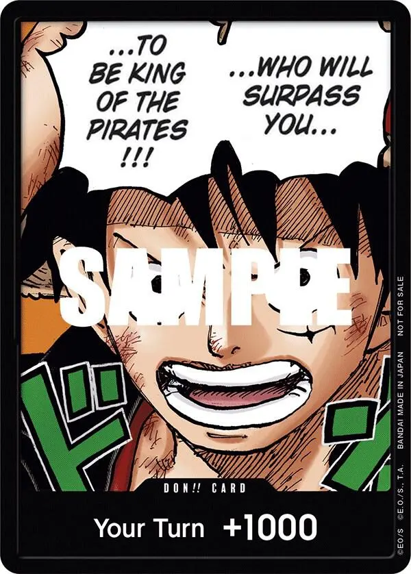Carta DON!! Card (Monkey.D.Luffy) (1st Anniversary DON!! Card Pack)