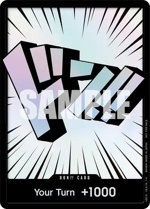 Carta DON!! Card (3D Text)