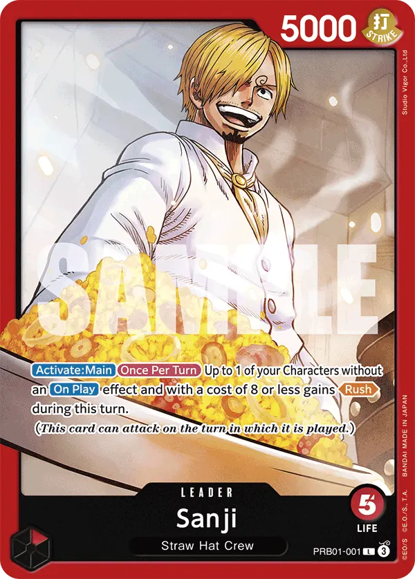 Carta Sanji PRB01-001
