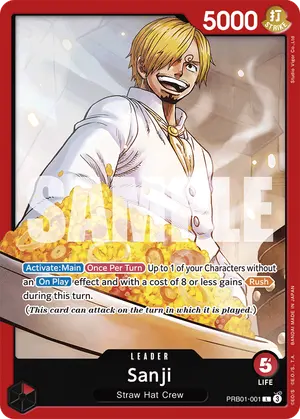 Carta Sanji PRB01-001