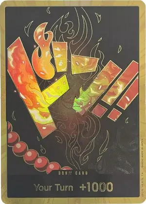 Carta DON!! Card (Ace) (Gold)