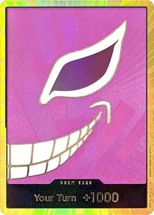 Carta DON!! Card (Donquixote Doflamingo) (Gold)