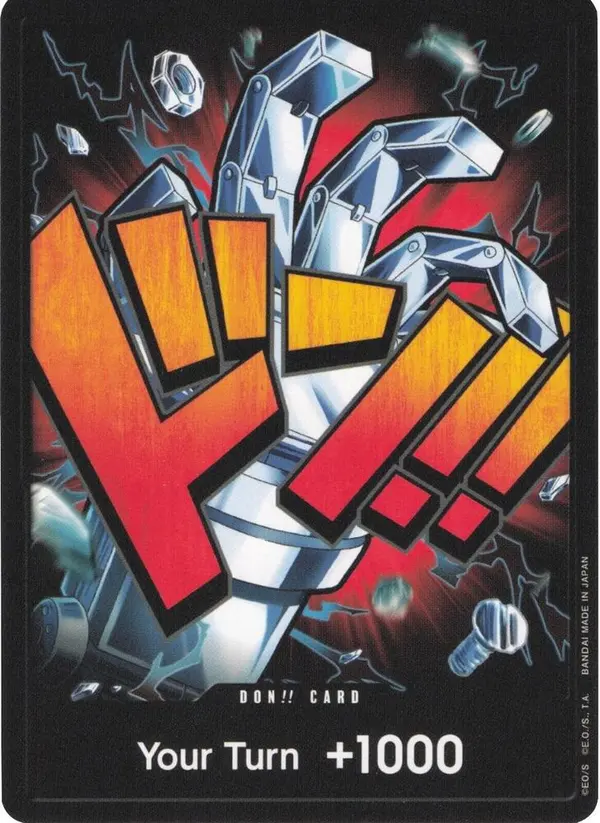 Carta DON!! Card (Eustass "Captain" Kid)
