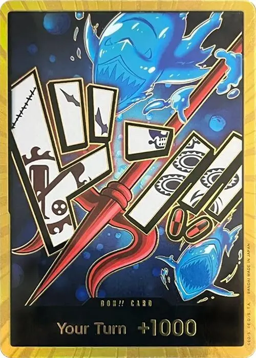 Carta DON!! Card (Hody Jones) (Gold)