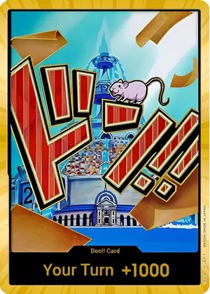 Carta DON!! Card (Iceberg) (Gold)