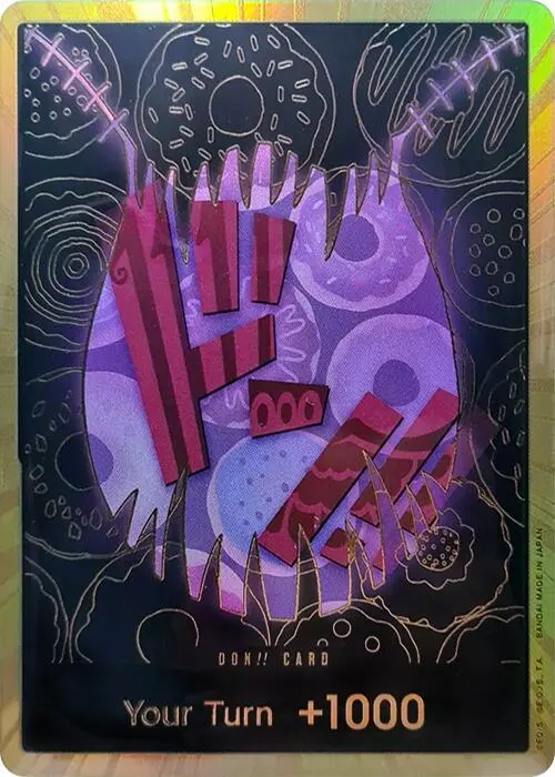 Carta DON!! Card (Katakuri) (Gold)