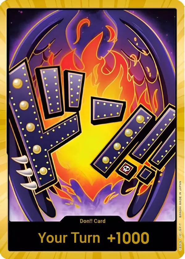Carta DON!! Card (King) (Gold)