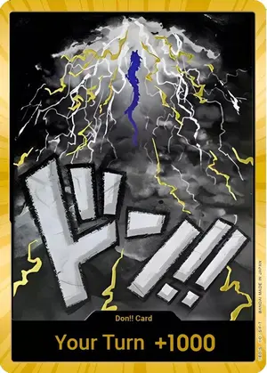 Carta DON!! Card (Kaido) (Gold)