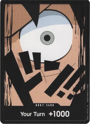 Carta DON!! Card (Luffy)