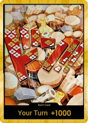 Carta DON!! Card (Oden) (Gold)