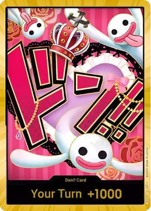 Carta DON!! Card (Perona) (Gold)